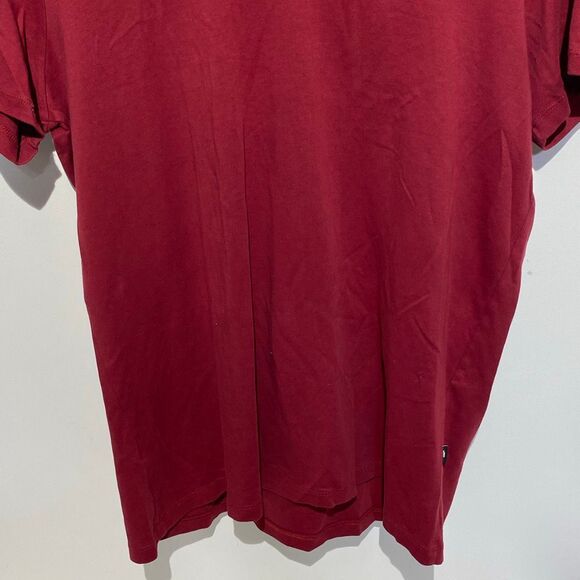Monastery Couture Men's Red Cotton Crew Neck Short Sleeve T-Shirt Size Large - Picture 2 of 8